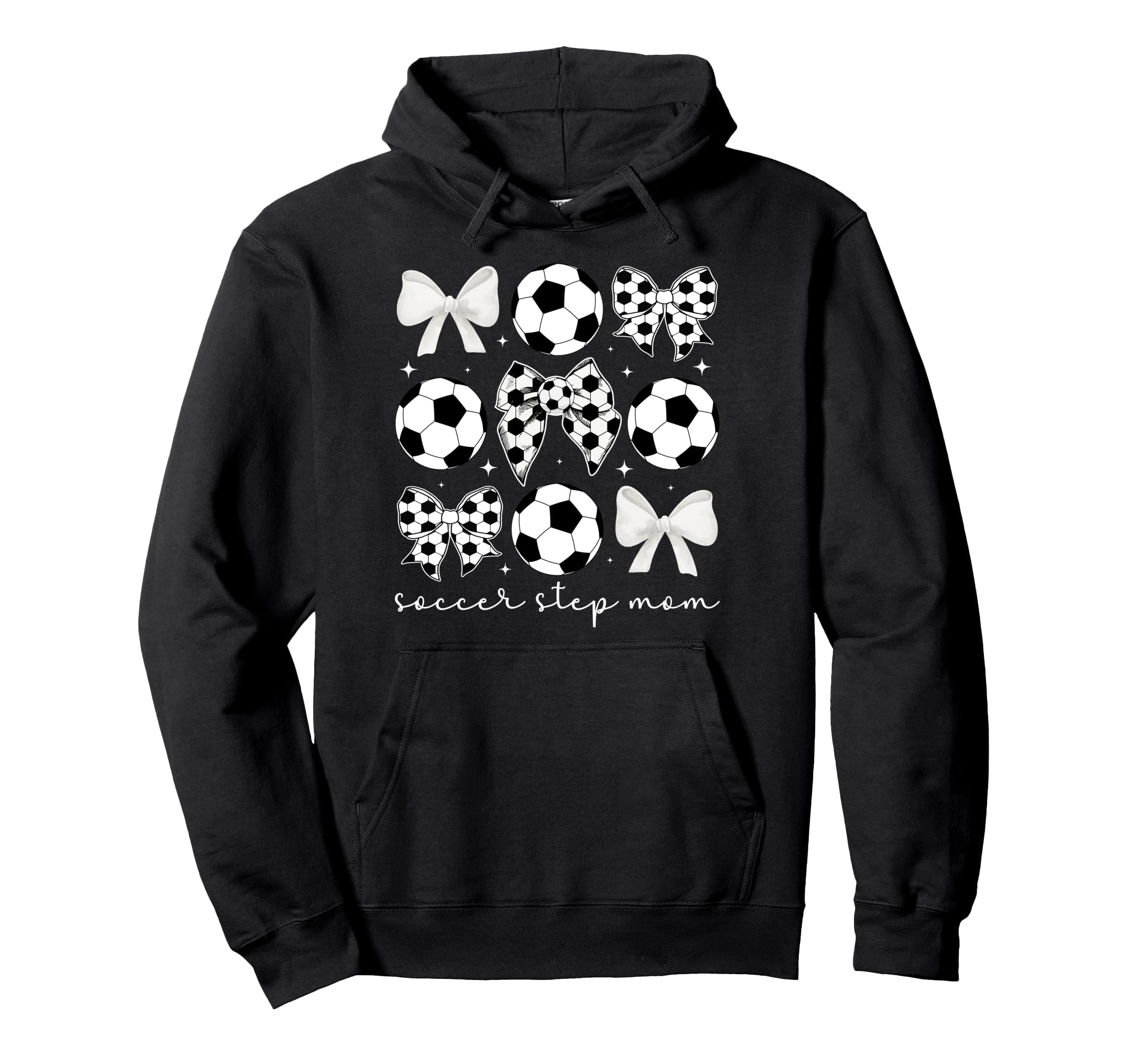 Soccer Step Mom Soccer Player Hoodie - Casual Everyday Wear Unisex - T-Shirt, Sweatshirt, Hoodie