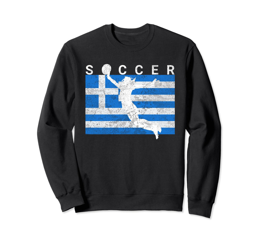 Greece Womens Goalie Goalkeeper Soccer Sweatshirt - Minimalist Print Unisex - T-Shirt, Sweatshirt, Hoodie