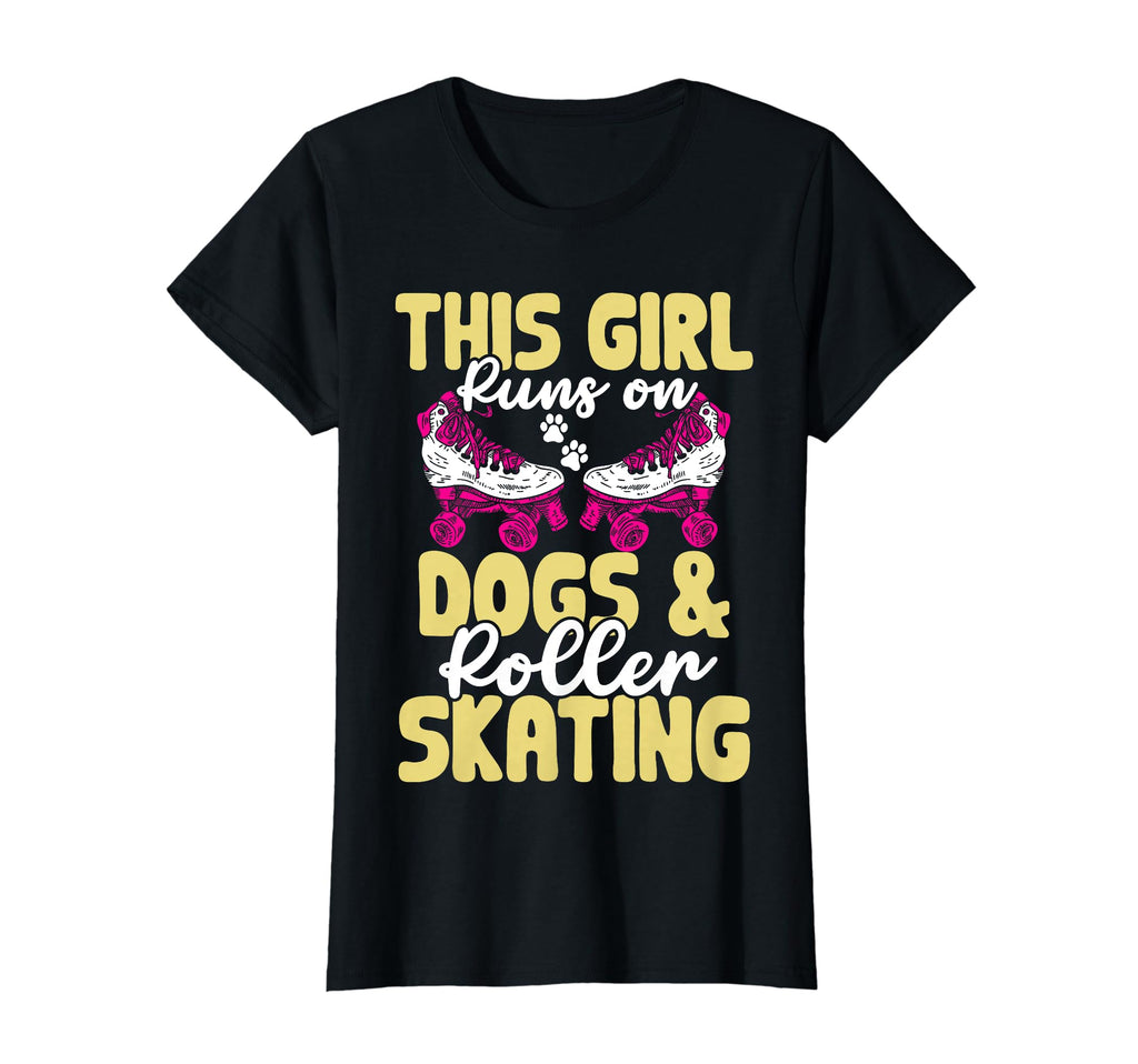 This Runs Dogs And Roller Skating T-Shirt - Graphic Print for Adults - T-Shirt, Sweatshirt, Hoodie