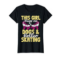 This Runs Dogs And Roller Skating T-Shirt - Graphic Print for Adults - T-Shirt, Sweatshirt, Hoodie