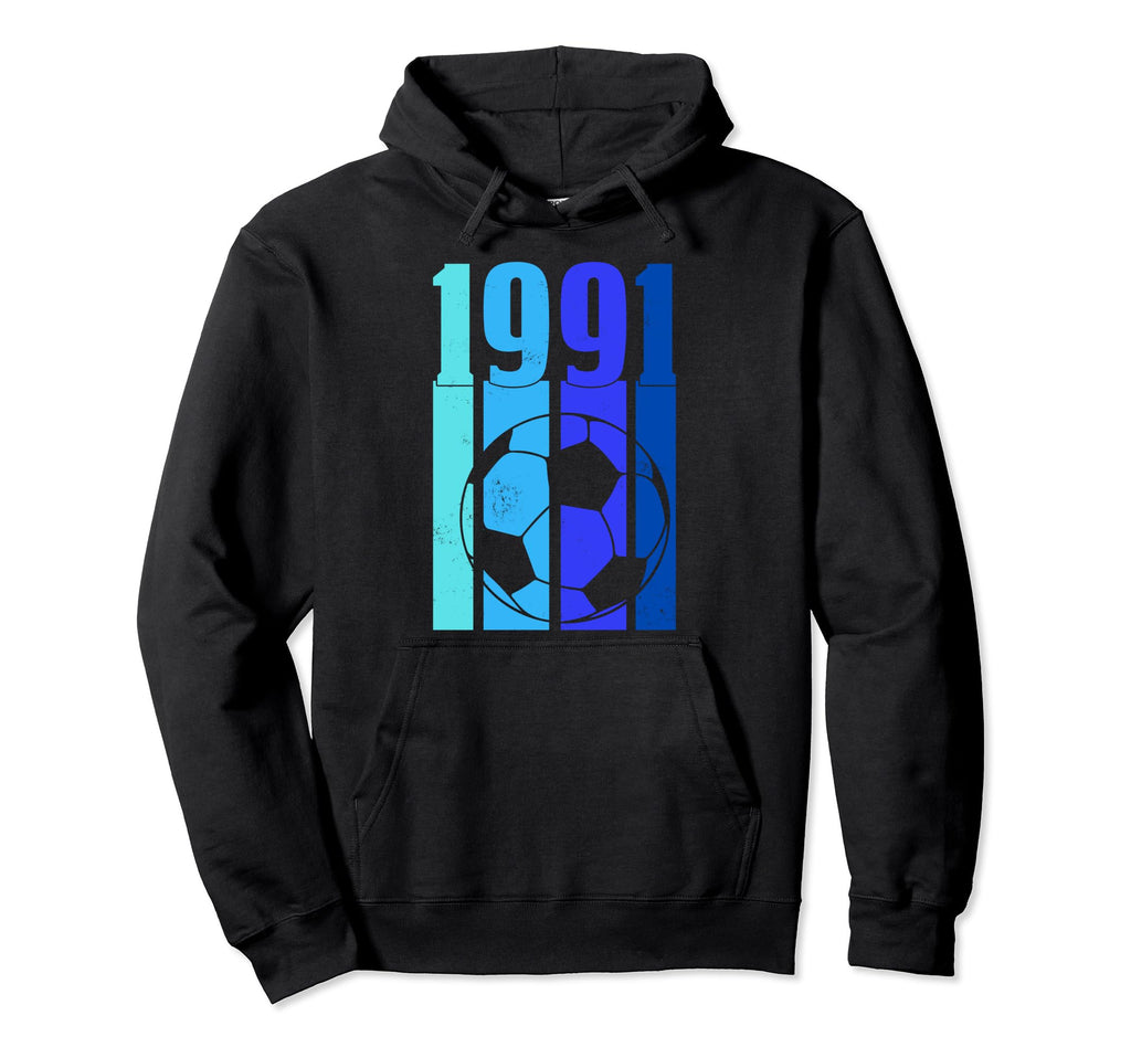 1991 Soccer Hoodie - Aesthetic Graphic for Adults - T-Shirt, Sweatshirt, Hoodie