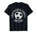 Chautauqua County Soccer Distressed 90S T-Shirt - Streetwear Style Unisex - T-Shirt, Sweatshirt, Hoodie
