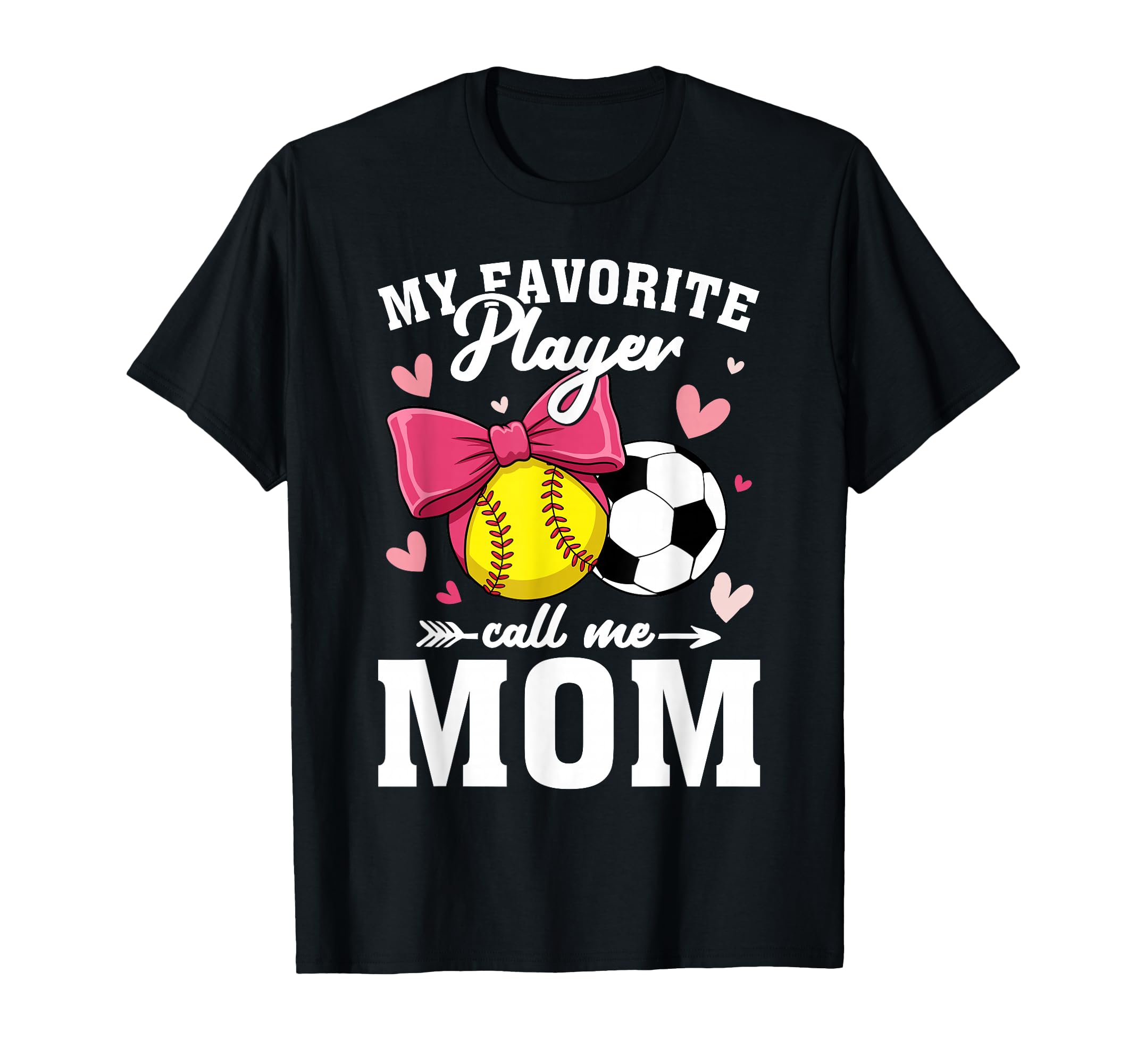 My Favorite Player Call Me Mom T-Shirt - Fun Novelty Design for Adults - T-Shirt, Sweatshirt, Hoodie