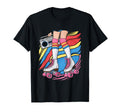 Rollerskates Cassette 80S Roller Disco T-Shirt - Aesthetic Graphic Unisex - T-Shirt, Sweatshirt, Hoodie