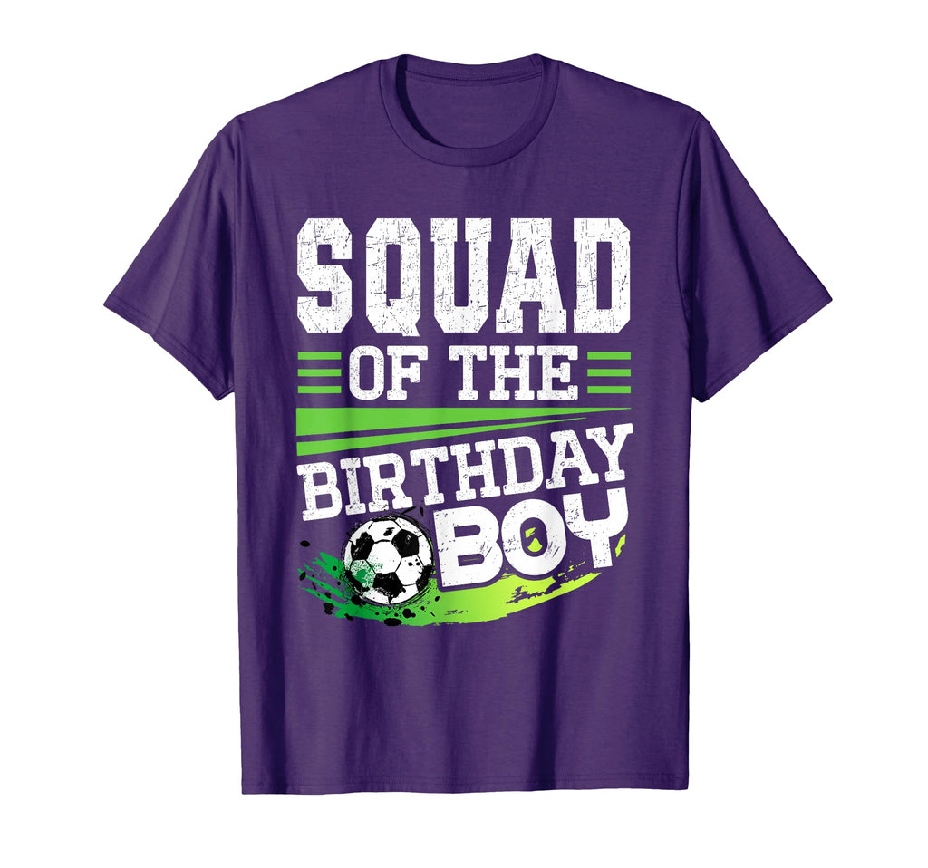 Soccer Birthday Squad Birthday Squad T-Shirt - Unique Graphic Men Women - T-Shirt, Sweatshirt, Hoodie