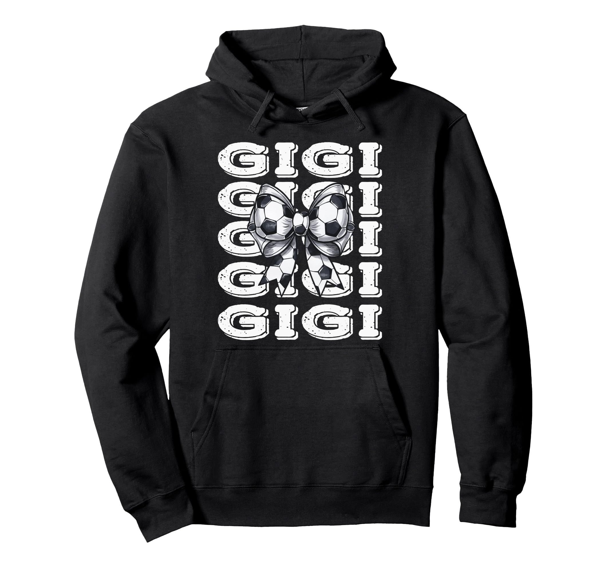 Coquette Soccer Gigi Matching Family Bow Hoodie - Fun Novelty Design Unisex - T-Shirt, Sweatshirt, Hoodie