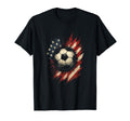 Soccer Flag American Sport T-Shirt - Streetwear Style Unisex - T-Shirt, Sweatshirt, Hoodie