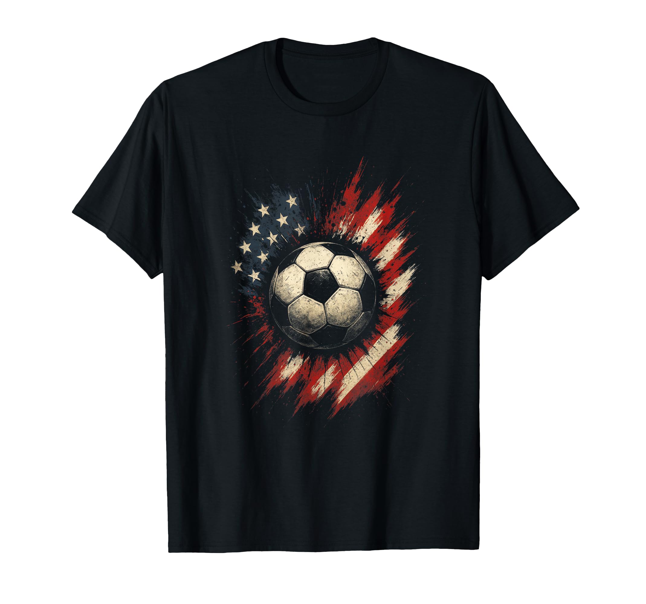 Soccer Flag American Sport T-Shirt - Streetwear Style Unisex - T-Shirt, Sweatshirt, Hoodie
