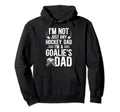 Im Hockey Goalie Dad Hockey Goalkeeper Hoodie - Minimalist Print Men Women - T-Shirt, Sweatshirt, Hoodie