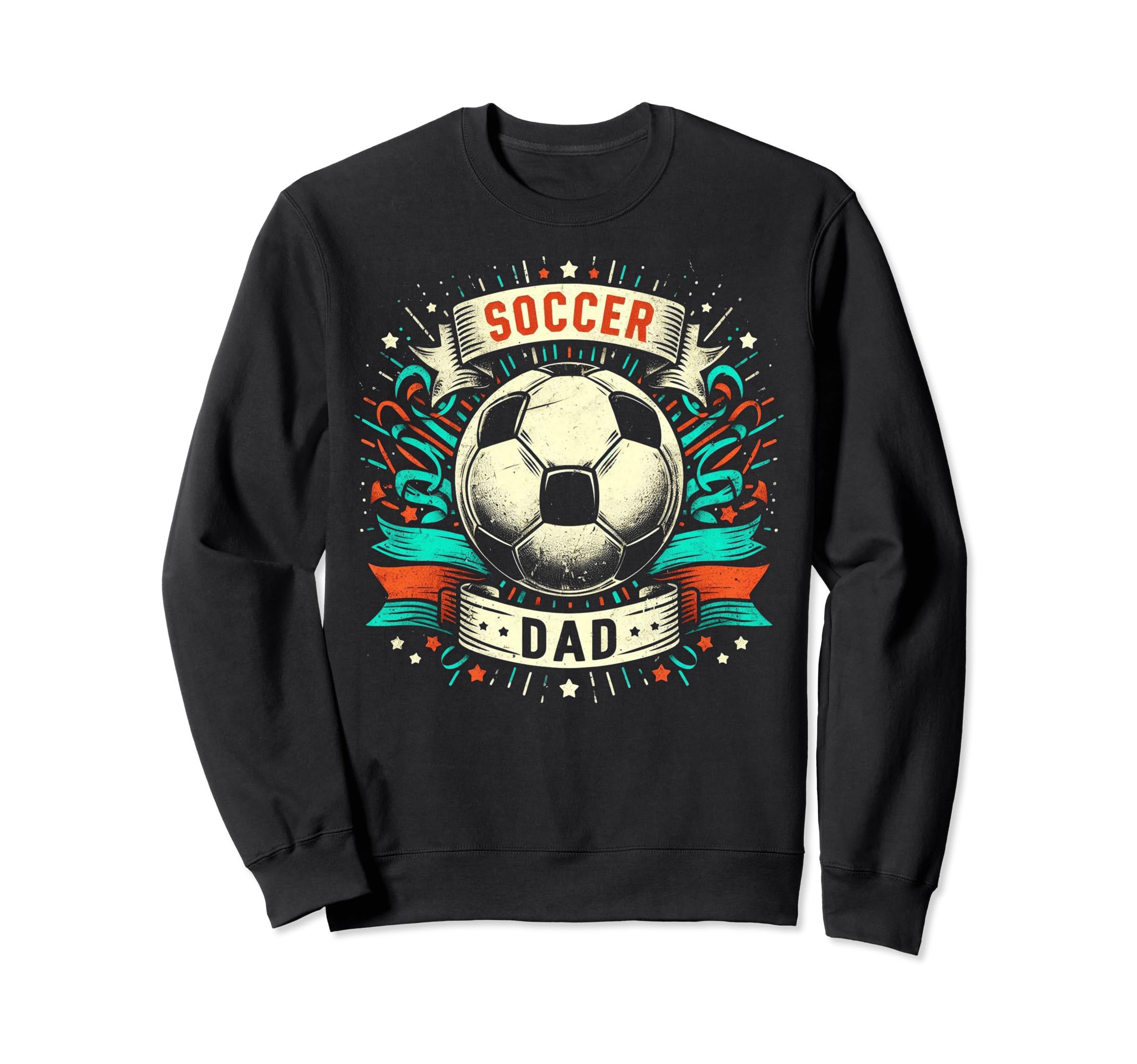 Soccer Dad Family Matching Dad Sweatshirt - Custom Art Print Unisex - T-Shirt, Sweatshirt, Hoodie
