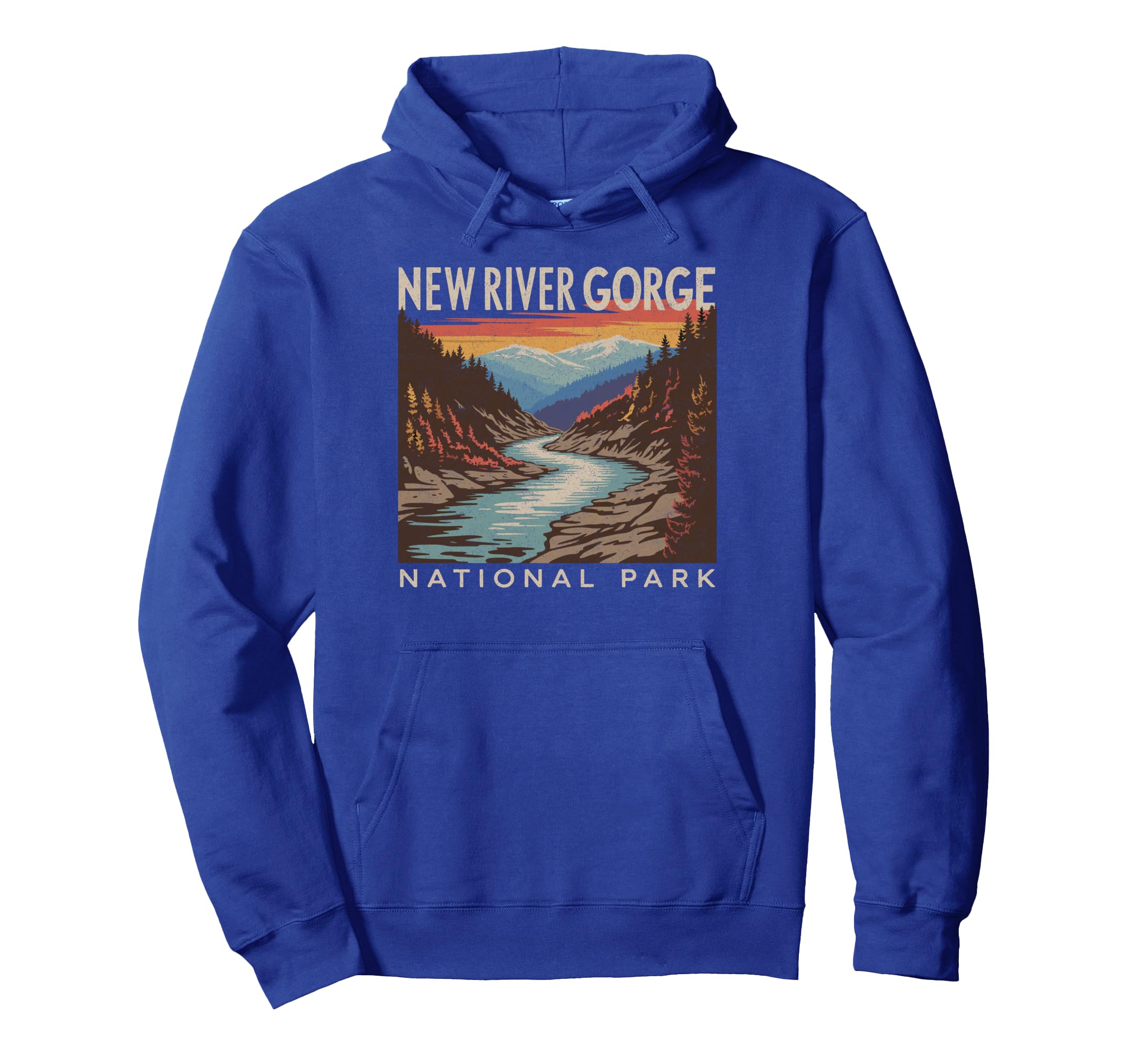 New River Gorge National Park Bridge Hoodie - Streetwear Style for Adults - T-Shirt, Sweatshirt, Hoodie