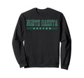 North Dakota Soccer Green Text Sweatshirt - Fun Novelty Design Unisex - T-Shirt, Sweatshirt, Hoodie
