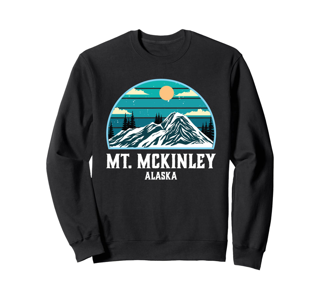 Mount Mckinley National Park Alaska Sweatshirt - Custom Art Print Men Women - T-Shirt, Sweatshirt, Hoodie