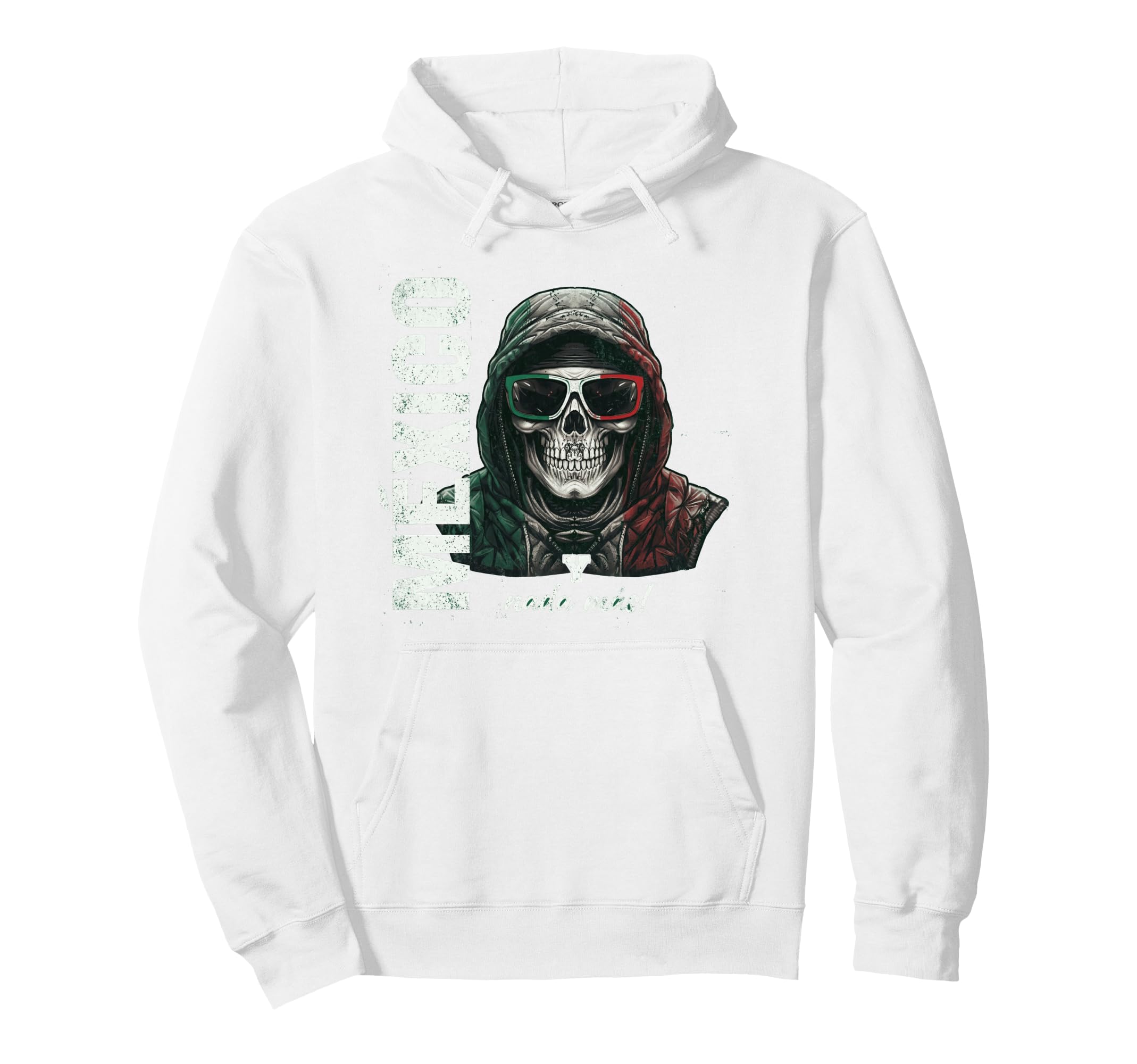 Mexico Flag Mexican Hispanic Pride Hoodie - Unique Graphic Men Women - T-Shirt, Sweatshirt, Hoodie