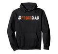 Proud Dad Soccer Basketball Dad Hoodie - Fun Novelty Design for Adults - T-Shirt, Sweatshirt, Hoodie
