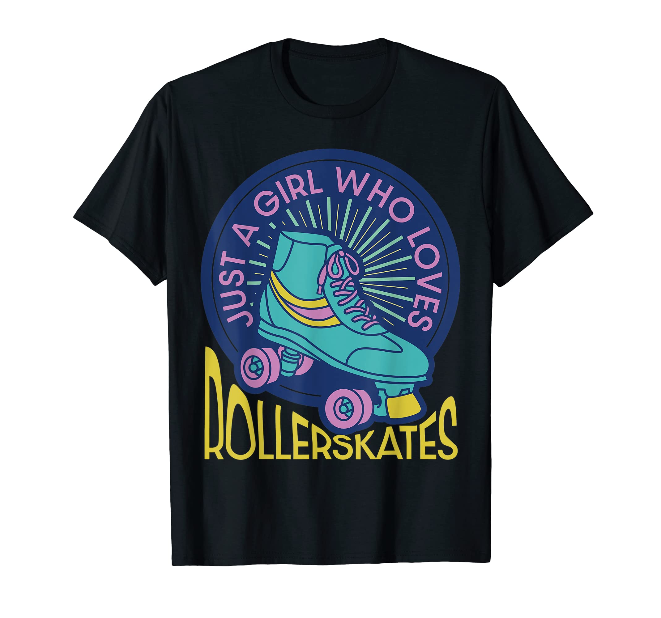 Just Who Loves Rollerskates Quad T-Shirt - Streetwear Style Men Women - T-Shirt, Sweatshirt, Hoodie
