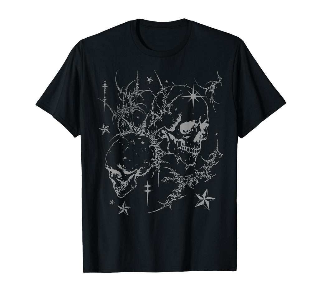 Y2K Grunge Skull Goth Alt Sigilism T-Shirt - Casual Everyday Wear Unisex - T-Shirt, Sweatshirt, Hoodie