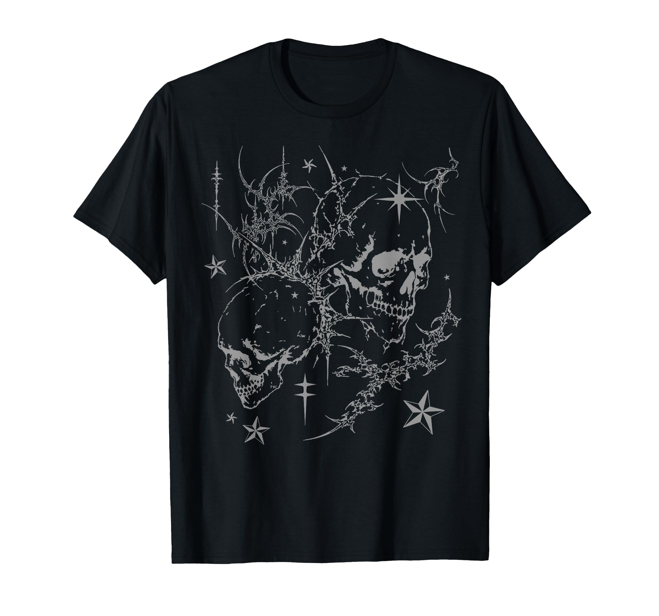 Y2K Grunge Skull Goth Alt Sigilism T-Shirt - Casual Everyday Wear Unisex - T-Shirt, Sweatshirt, Hoodie