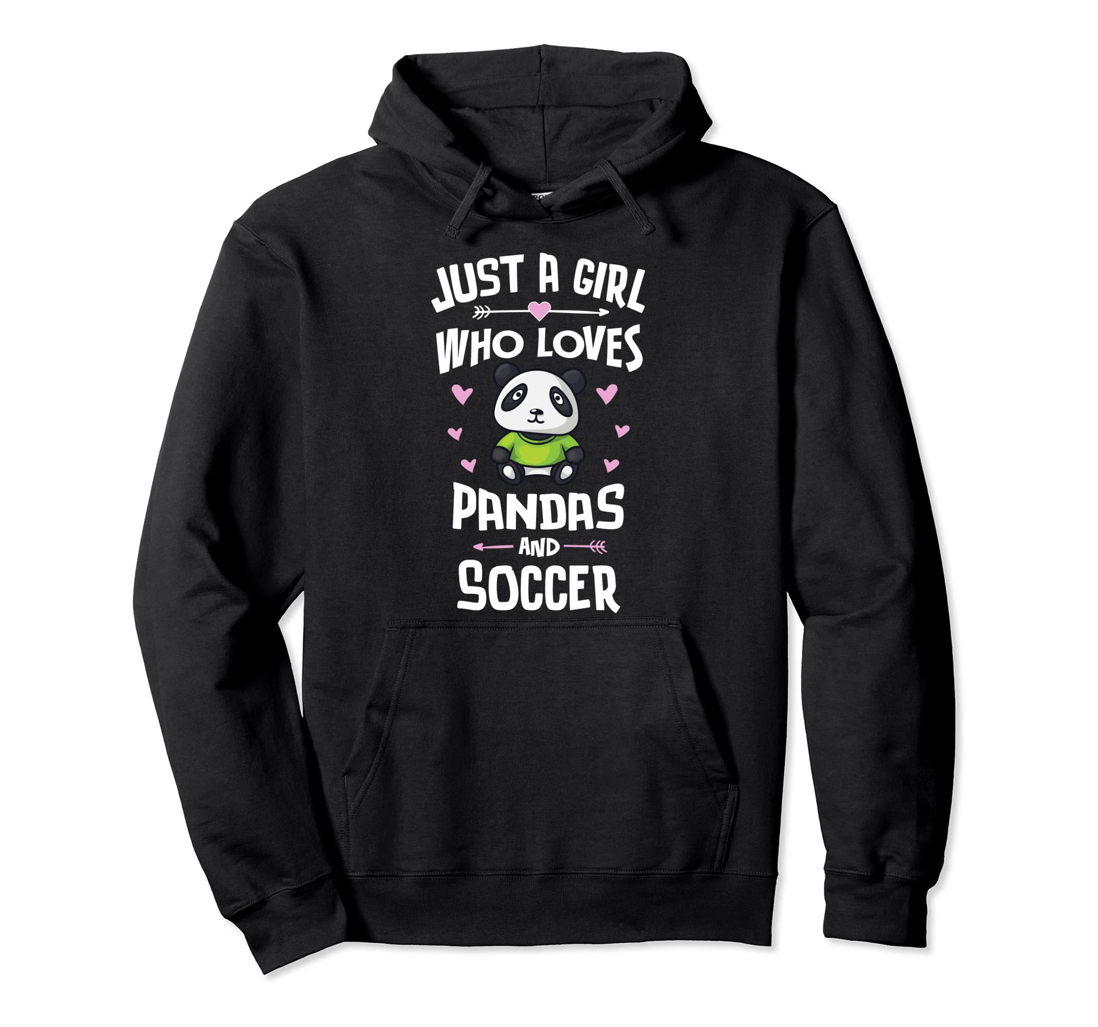 Pandas And Soccer Gift Hoodie - Streetwear Style Unisex - T-Shirt, Sweatshirt, Hoodie