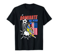 Dominate Pitch Soccer Player Action T-Shirt - Trendy Graphic for Adults - T-Shirt, Sweatshirt, Hoodie