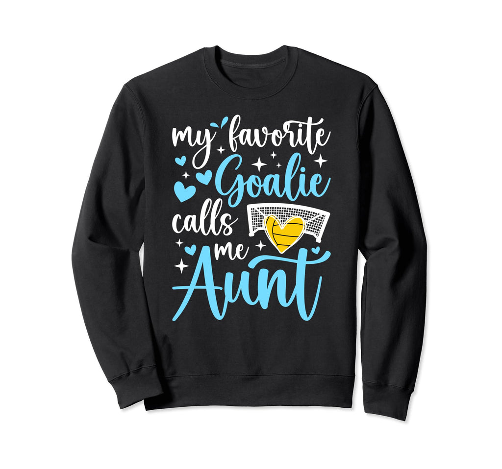 Water Polo Goalie Aunt Water Polo Sweatshirt - Aesthetic Graphic Men Women - T-Shirt, Sweatshirt, Hoodie