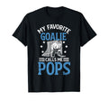 My Favorite Ice Hockey Goalie Pops Ice T-Shirt - Trendy Graphic Men Women - T-Shirt, Sweatshirt, Hoodie