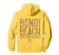 Bondi Beach Surf Australia Surfing Hoodie - Unique Graphic for Adults - T-Shirt, Sweatshirt, Hoodie