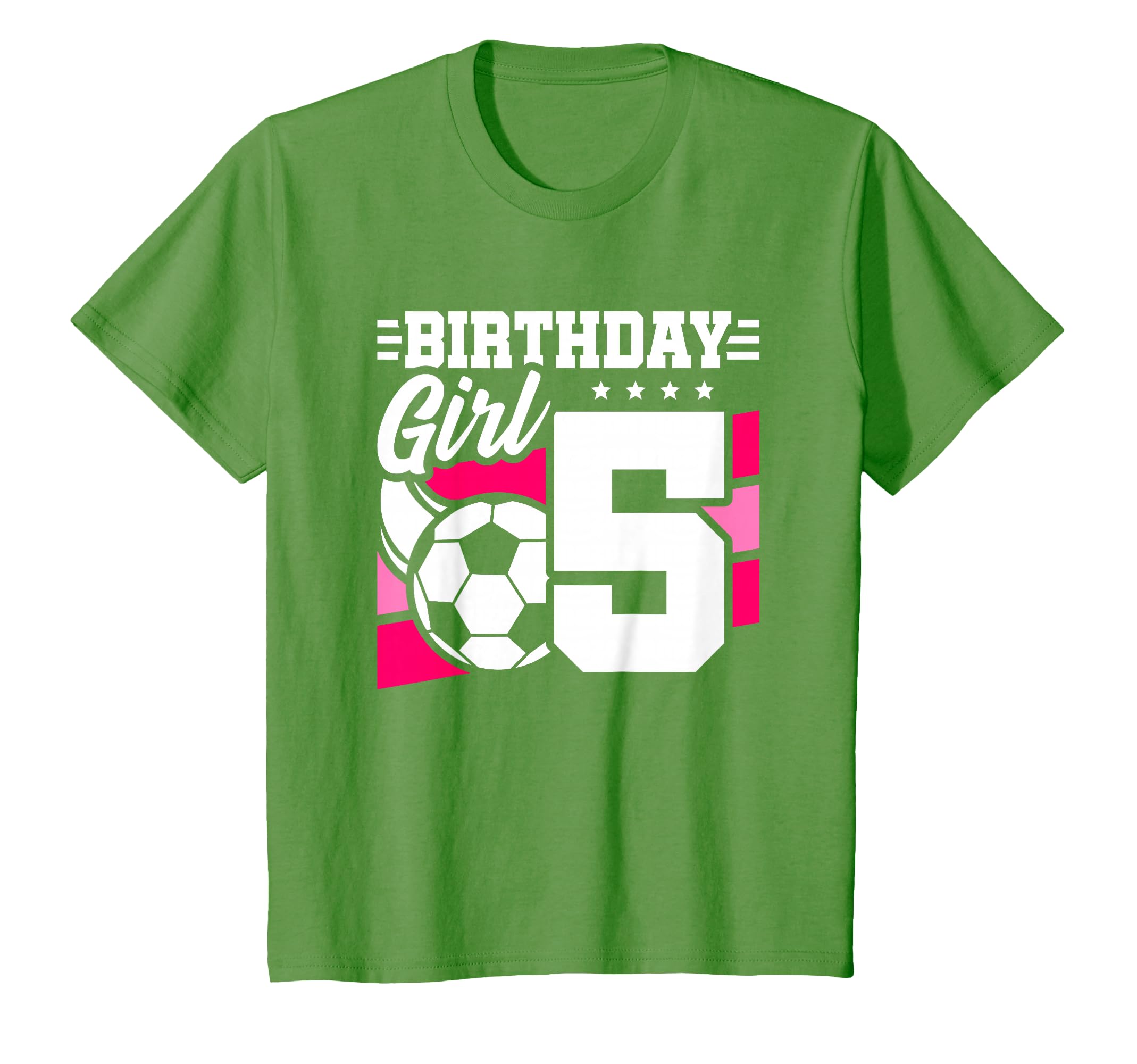 Soccer Birthday Party 5 Year Old 5Th T-Shirt - Graphic Print for Adults - T-Shirt, Sweatshirt, Hoodie