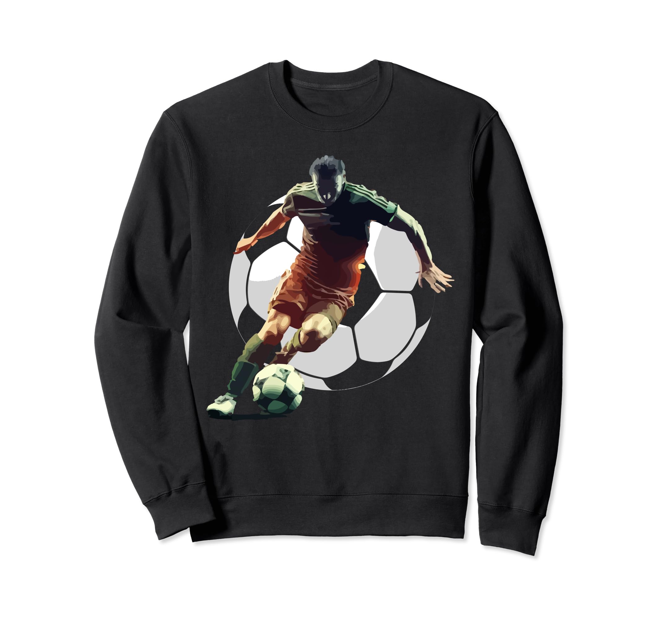 Soccer Player Sports Soccer Sweatshirt - Casual Everyday Wear for Adults - T-Shirt, Sweatshirt, Hoodie