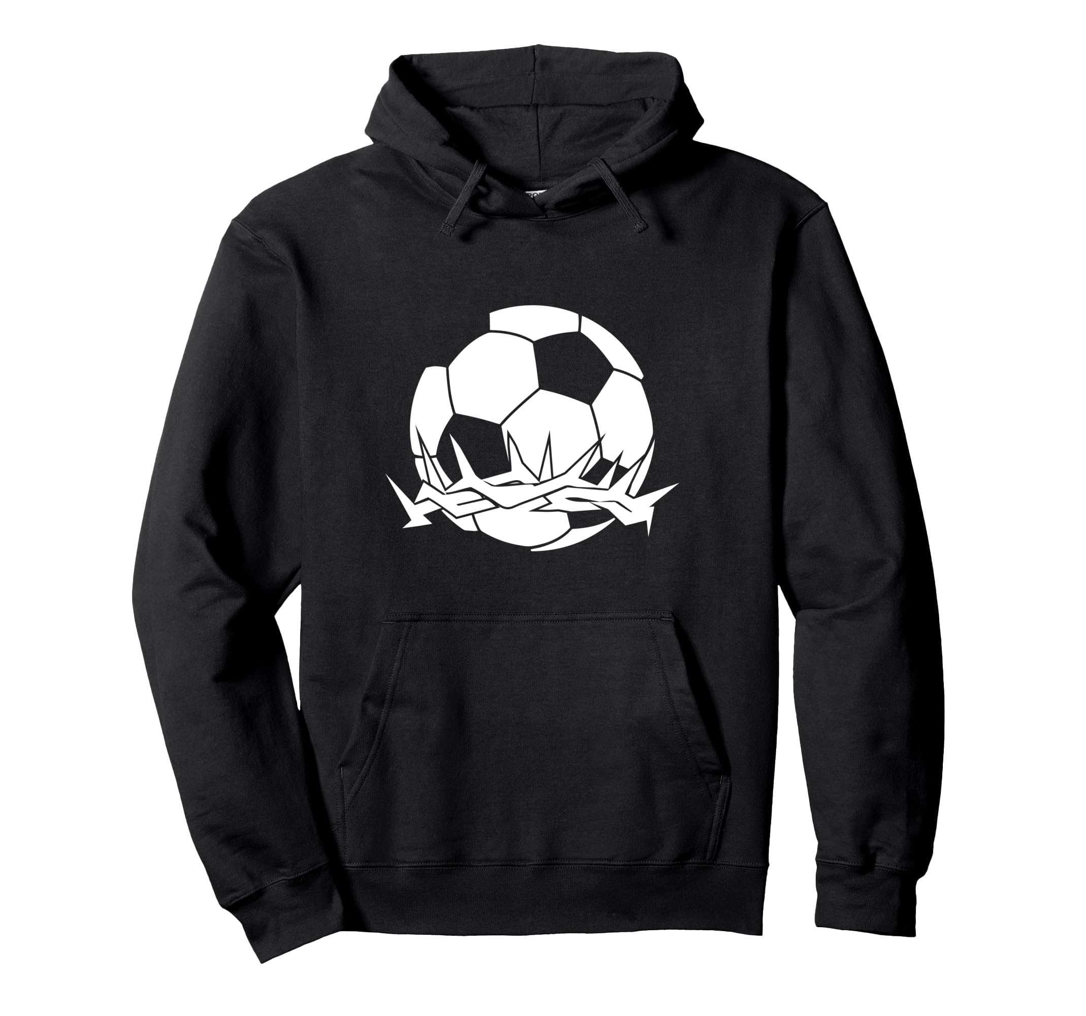Religious Jesus Soccer Christ God Soccer Hoodie - Novelty Apparel Men Women - T-Shirt, Sweatshirt, Hoodie