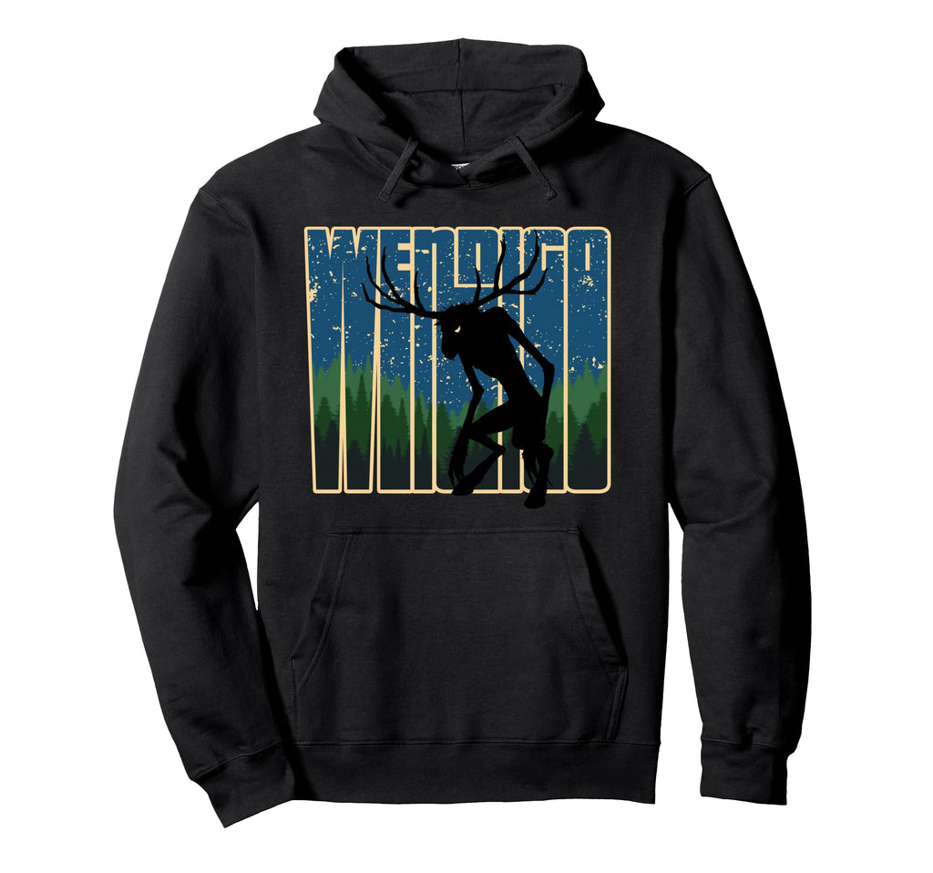 Wendigo Original Skinwalker Cryptid Hoodie - Trendy Graphic for Adults - T-Shirt, Sweatshirt, Hoodie