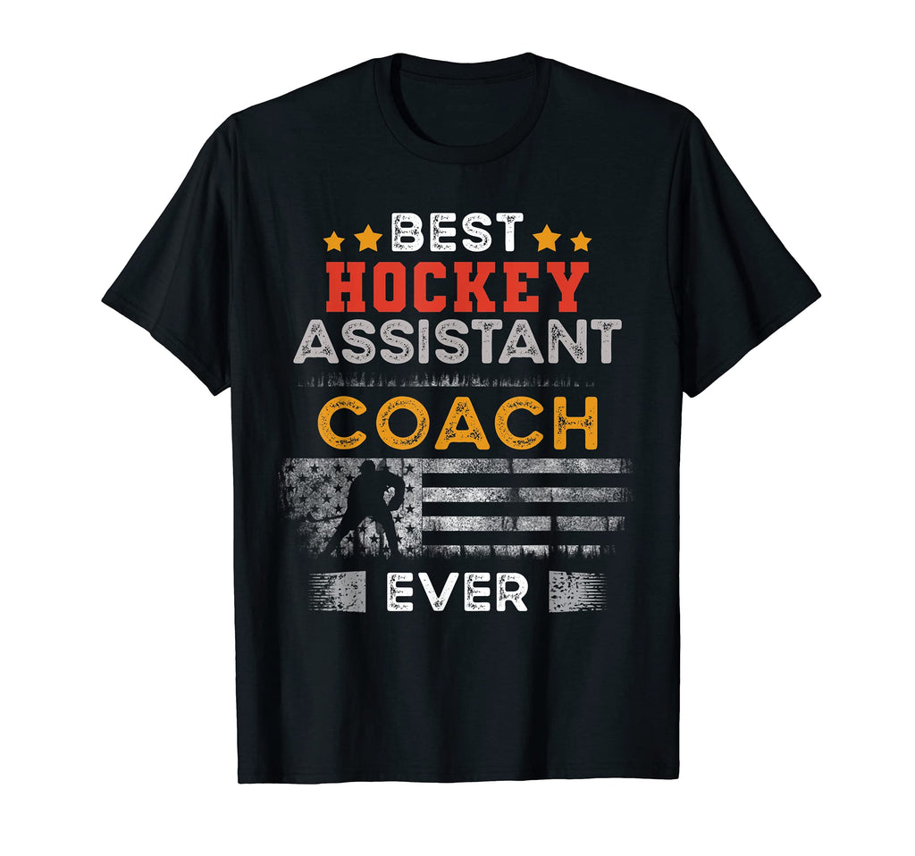 Best Hockey Assistant Coach Ever T-Shirt - Trendy Graphic Men Women - T-Shirt, Sweatshirt, Hoodie