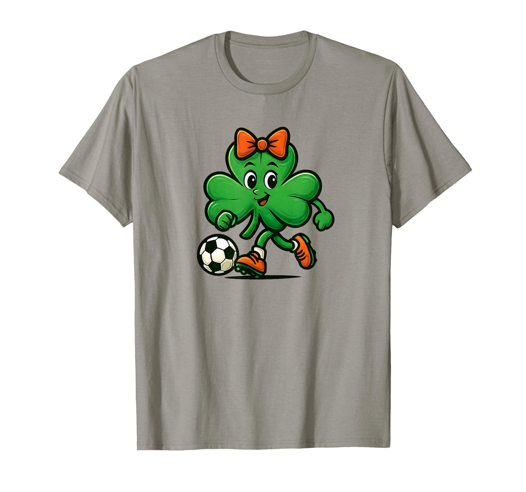 Soccer St Patricks Day Coquette T-Shirt - Fun Novelty Design for Adults - T-Shirt, Sweatshirt, Hoodie