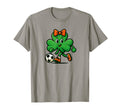 Soccer St Patricks Day Coquette T-Shirt - Fun Novelty Design for Adults - T-Shirt, Sweatshirt, Hoodie