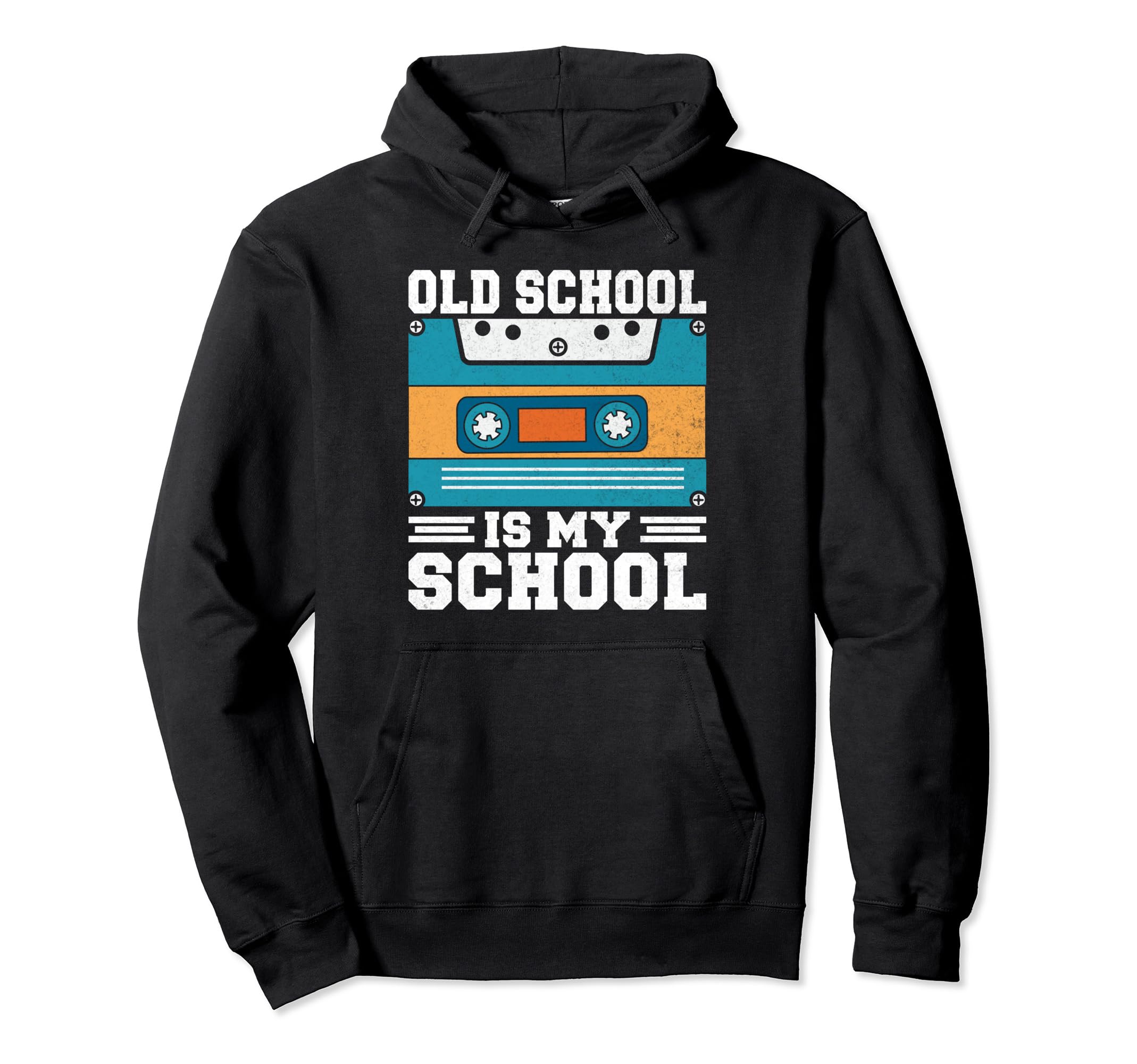 Old School Is My School 90S Hip Hop Hoodie - Custom Art Print Unisex - T-Shirt, Sweatshirt, Hoodie