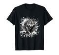 Wolf Playing Soccer Sports Team Animal T-Shirt - Streetwear Style Men Women - T-Shirt, Sweatshirt, Hoodie