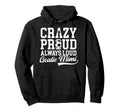Crazy Proud Soccer Goalie Mimi Soccer Hoodie - Custom Art Print for Adults - T-Shirt, Sweatshirt, Hoodie
