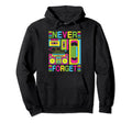 Never Forget 80S 90S Cassette Tape Hoodie - Streetwear Style Men Women - T-Shirt, Sweatshirt, Hoodie