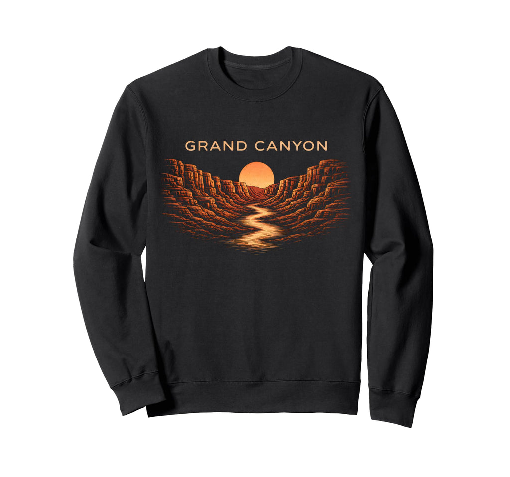 Grand Canyon Arizona National Park Sweatshirt - Novelty Apparel for Adults - T-Shirt, Sweatshirt, Hoodie