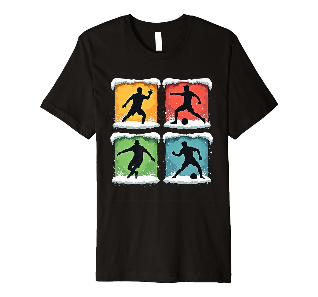 Soccer Soccer Player T-Shirt - Minimalist Print Men Women - T-Shirt, Sweatshirt, Hoodie