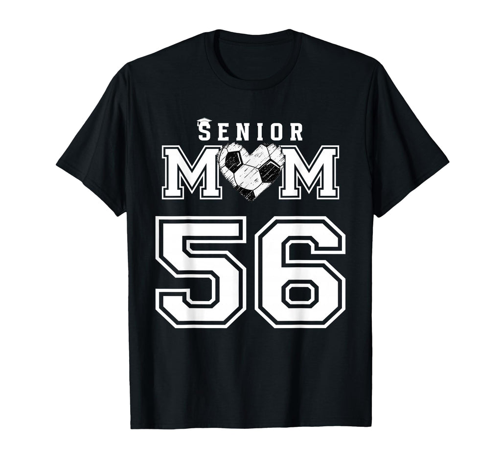 Proud Senior Soccer Mom Custom Jersey T-Shirt - Novelty Apparel Unisex - T-Shirt, Sweatshirt, Hoodie