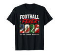 Football Fever 2026 Usa Canada Mexico T-Shirt - Trendy Graphic Unisex - T-Shirt, Sweatshirt, Hoodie