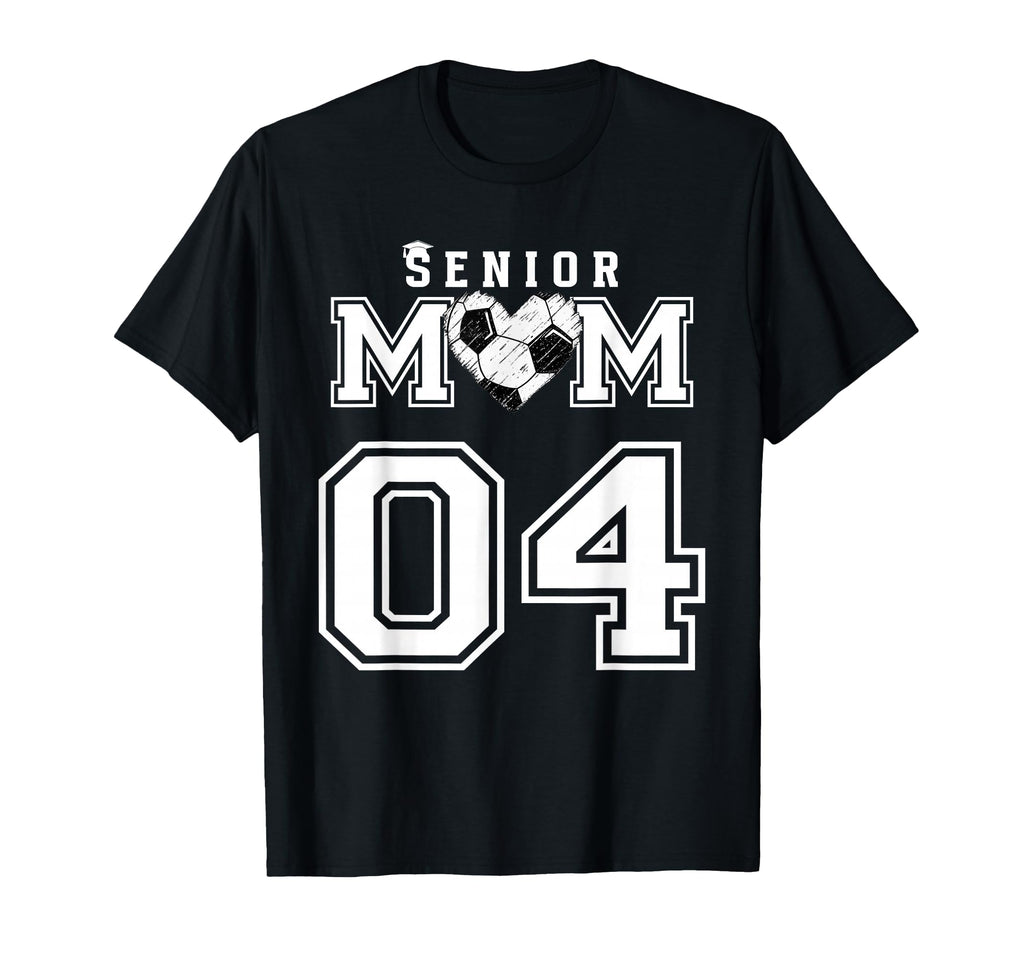 Proud Senior Soccer Mom Custom T-Shirt - Aesthetic Graphic for Adults - T-Shirt, Sweatshirt, Hoodie