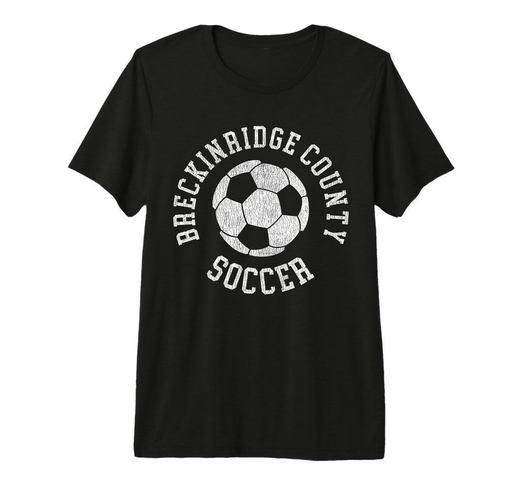 Breckinridge County Soccer Distressed T-Shirt - Graphic Print Men Women - T-Shirt, Sweatshirt, Hoodie
