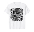 Coquette Soccer Mama Leopard Game T-Shirt - Custom Art Print for Adults - T-Shirt, Sweatshirt, Hoodie