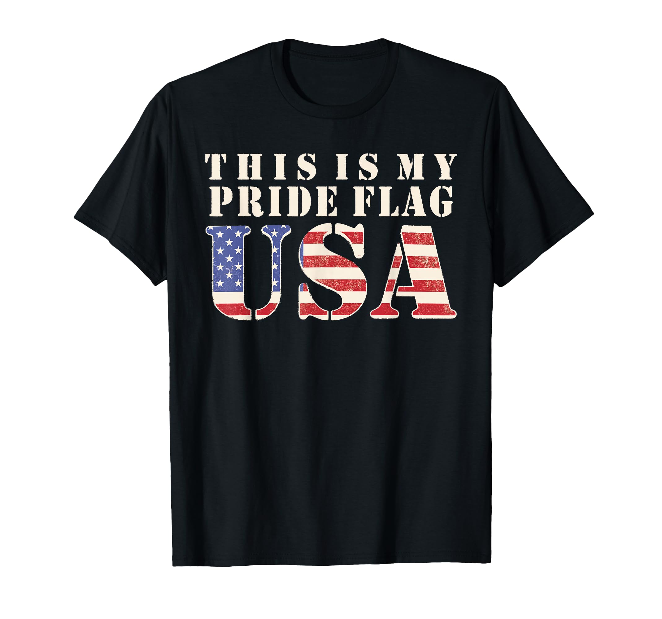 This Is My Pride Flag American 4Th July T-Shirt - Custom Art Print Unisex - T-Shirt, Sweatshirt, Hoodie