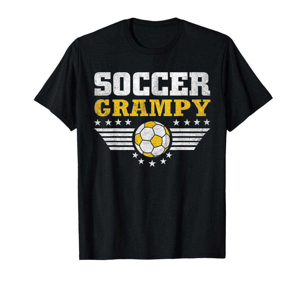 Soccer Grampy Soccer Player Funny T-Shirt - Aesthetic Graphic Men Women - T-Shirt, Sweatshirt, Hoodie