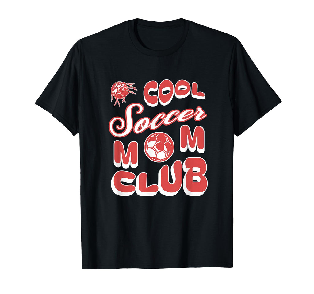 Soccer Mom Club Sports Mom Life T-Shirt - Custom Art Print for Adults - T-Shirt, Sweatshirt, Hoodie