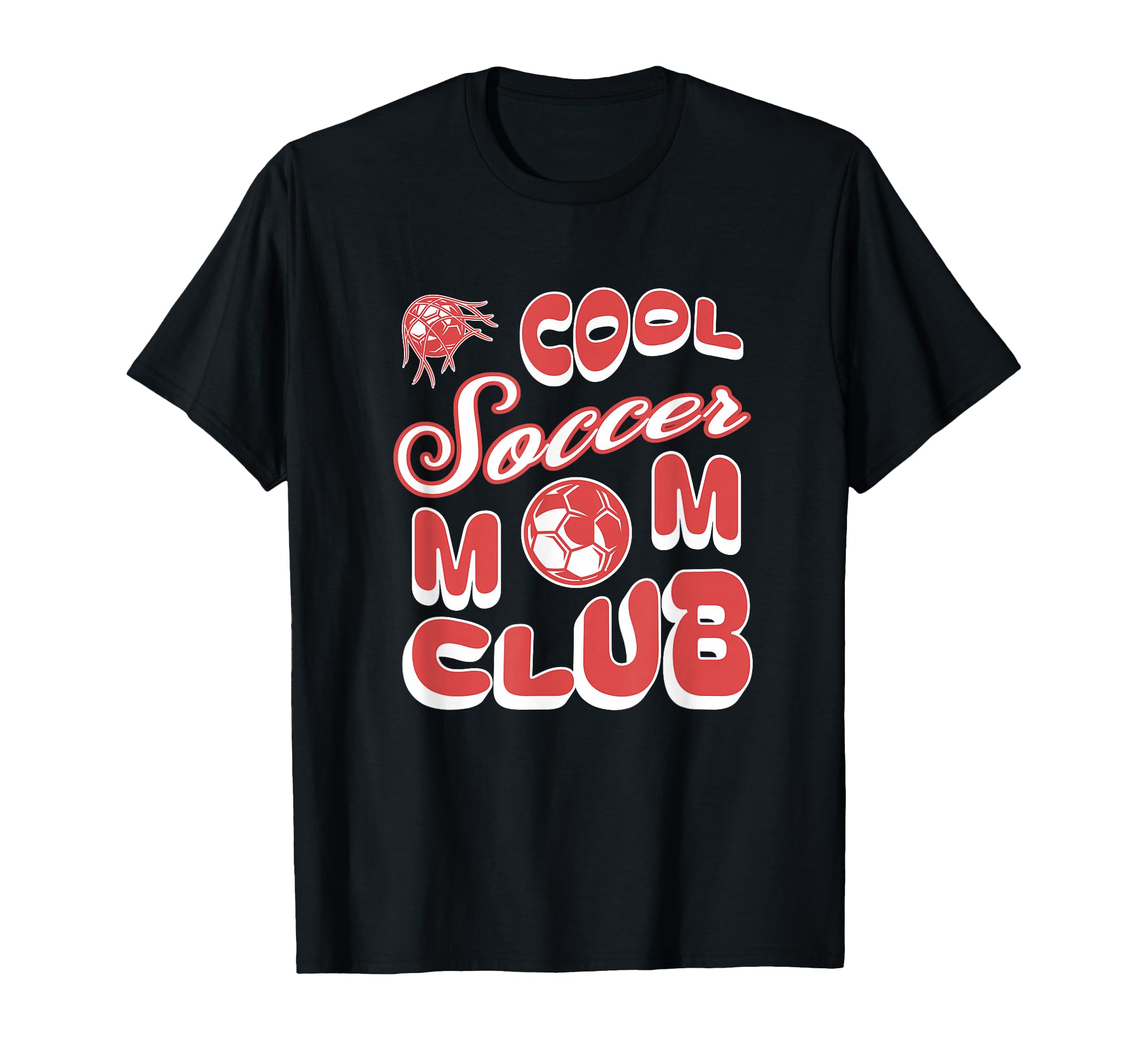 Soccer Mom Club Sports Mom Life T-Shirt - Custom Art Print for Adults - T-Shirt, Sweatshirt, Hoodie