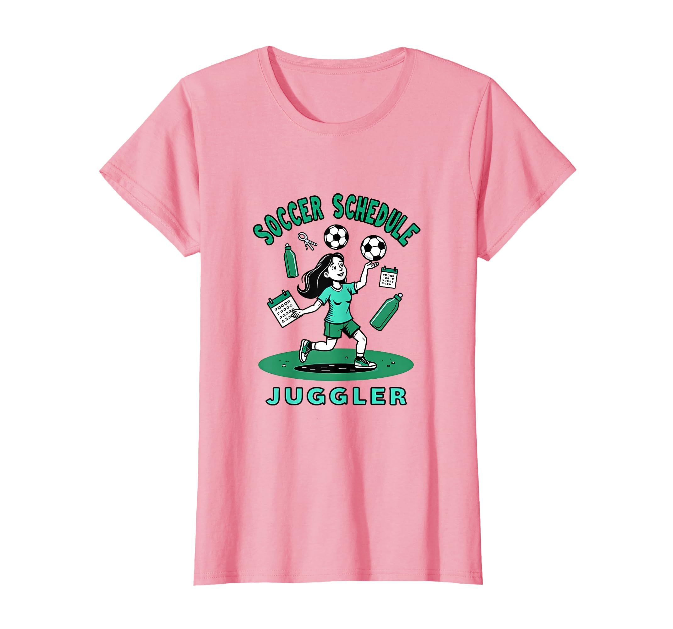 Soccer Schedule Juggler Funny T-Shirt - Casual Everyday Wear for Adults - T-Shirt, Sweatshirt, Hoodie